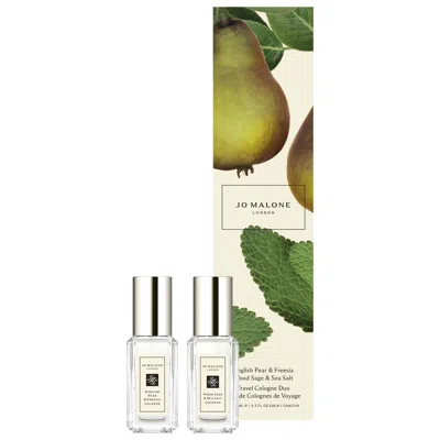 JO MALONE LONDON WOOD SAGE & SEA SALT/ ENGLISH PEAR & FREESIA MINI SET 2 X 0.3 OZ/ 9 ML,2326163