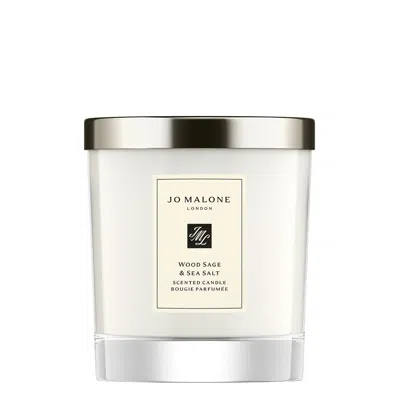 Jo Malone London Wood Sage & Sea Salt Home Candle, Fragrance, 200g In White