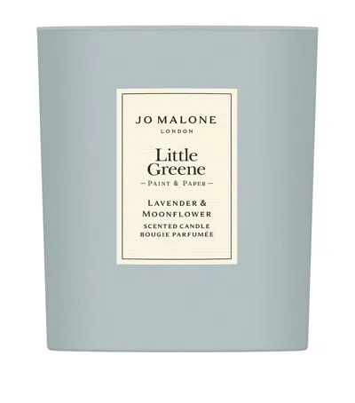 Jo Malone London X Little Greene Lavender & Moonflower Scented Candle