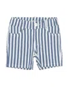 J.o. Milano J. O. Milano Newborn Boy Shorts & Bermuda Shorts Blue Size 3 Cotton, Viscose, Elastane In Blue