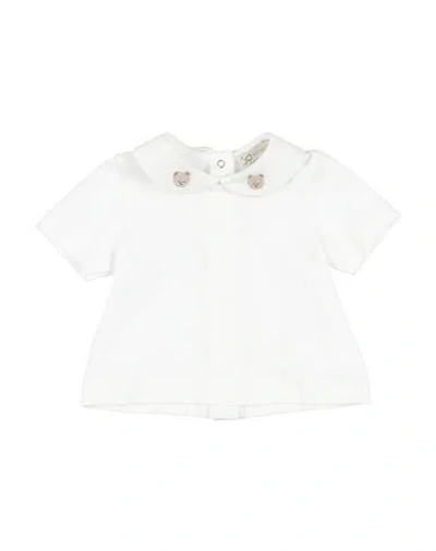 J.o. Milano Babies' J. O. Milano Newborn Girl T-shirt White Size 3 Cotton, Elastane