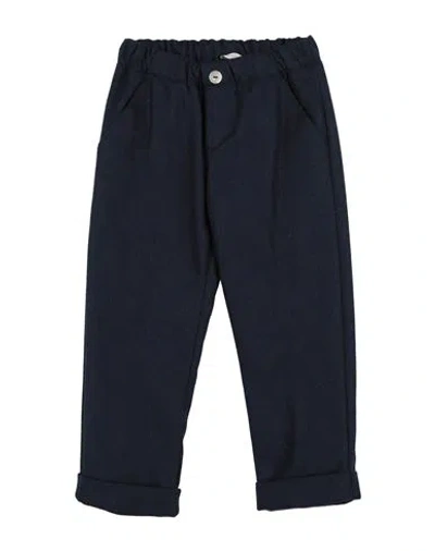 J.o. Milano Babies' J. O. Milano Toddler Boy Pants Midnight Blue Size 6 Wool, Polyester, Polyamide