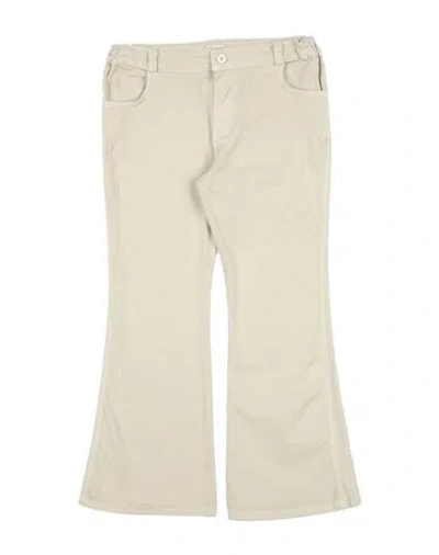J.o. Milano Babies' J. O. Milano Toddler Girl Pants Beige Size 6 Cotton, Elastane