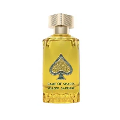 J.o. Milano Jo Milano Men's Game Of Spades Yellow Sapphire Edp Spray 3.4 oz Fragrances 850051043071 In White