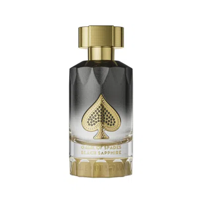 J.o. Milano Jo Milano Unisex Game Of Spades Black Sapphire Parfum 3.0 oz Fragrances 850051043637 In Transparent