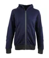 Jo No Fui Hooded Casual Jacket In Black
