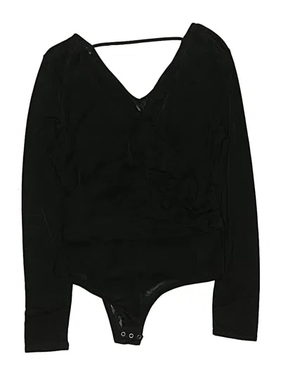 Pre-owned Joa Bodysuit In Black