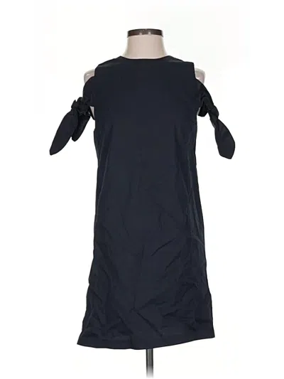 Pre-owned Joa Casual Dress In Black