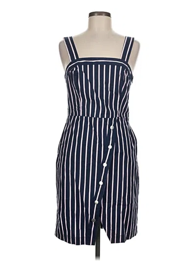 Pre-owned Joa Casual Dress In Blue