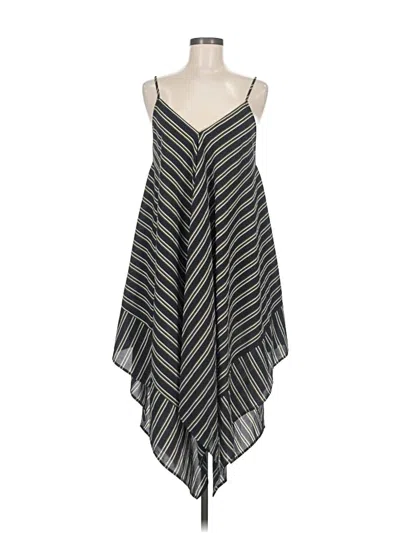 Pre-owned Joa Casual Dress In Gray
