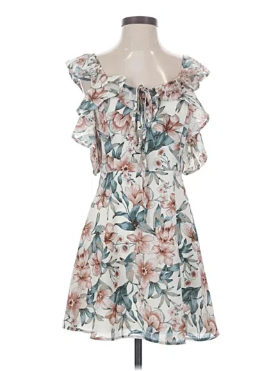 Joa Casual Dress In Ivory