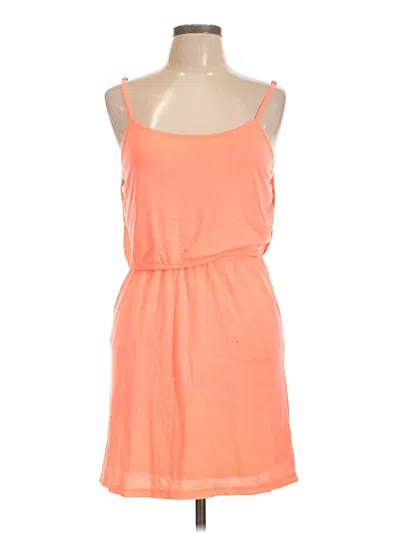 Pre-owned Joa Casual Dress In Orange