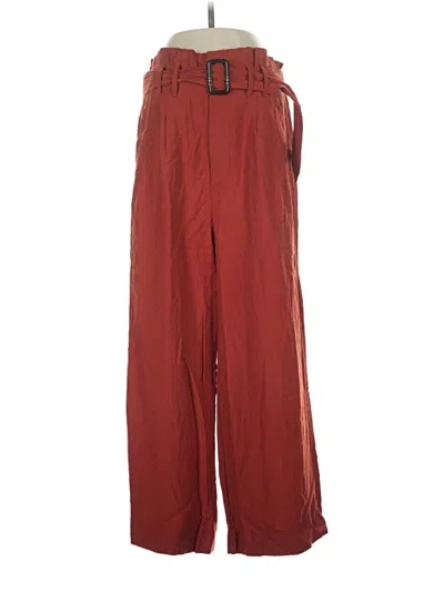 Pre-owned Joa Casual Pants In Red