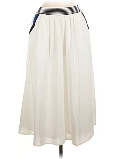 Pre-owned Joa Casual Skirt In Ivory