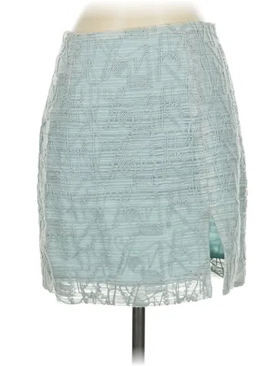 Pre-owned Joa Casual Skirt In Teal
