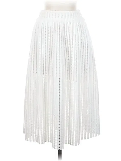 Pre-owned Joa Casual Skirt In White