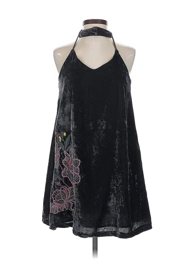Pre-owned Joa Cocktail Dress In Black