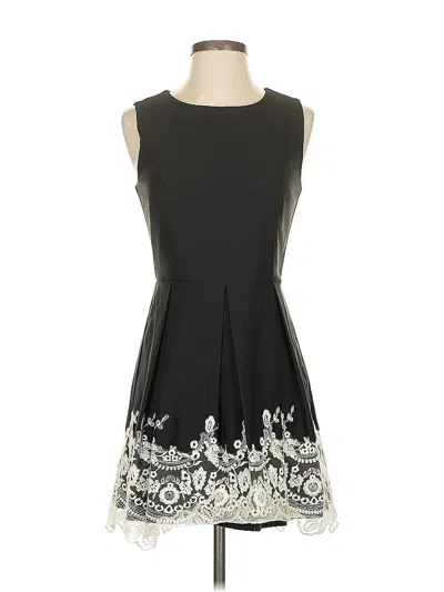 Pre-owned Joa Cocktail Dress In Black