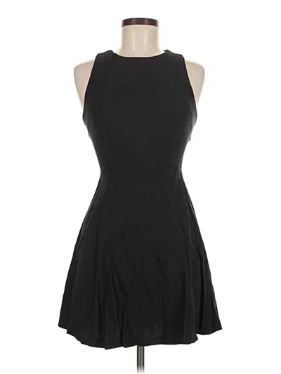 Pre-owned Joa Cocktail Dress In Black