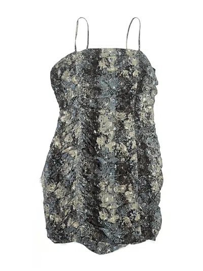 Pre-owned Joa Cocktail Dress In Black