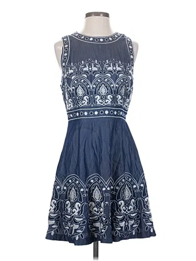 Pre-owned Joa Cocktail Dress In Blue