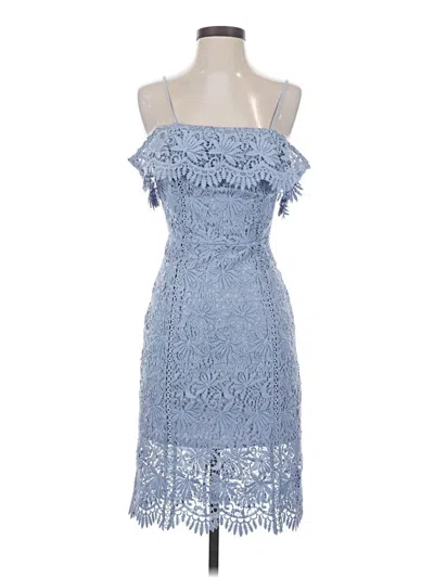 Pre-owned Joa Cocktail Dress In Blue