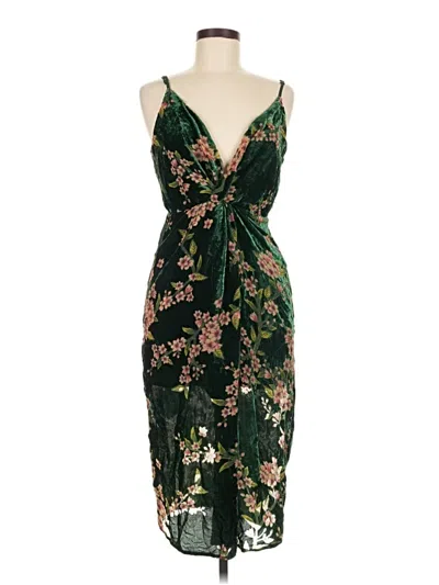 Pre-owned Joa Cocktail Dress In Green
