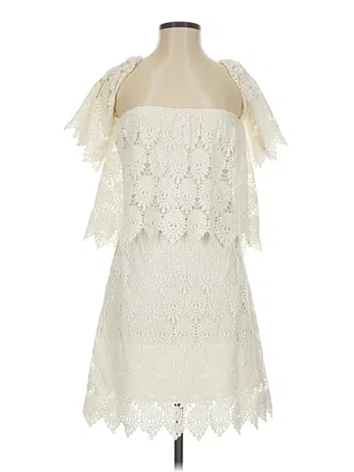 Pre-owned Joa Cocktail Dress In Ivory