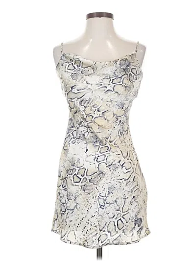 Pre-owned Joa Cocktail Dress In Ivory