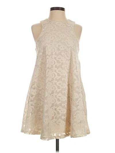 Joa Cocktail Dress In Ivory