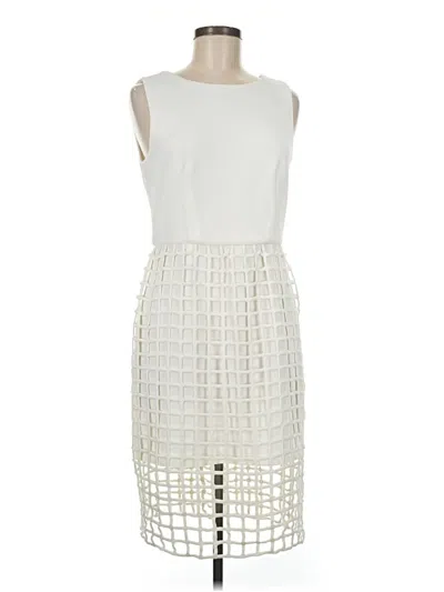 Pre-owned Joa Cocktail Dress In Ivory