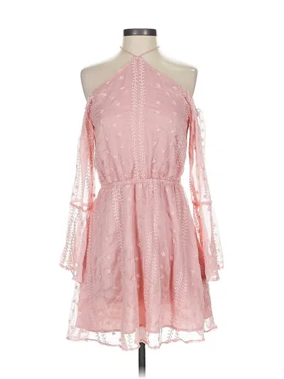 Pre-owned Joa Cocktail Dress In Pink