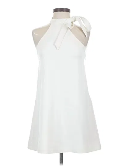 Pre-owned Joa Cocktail Dress In White