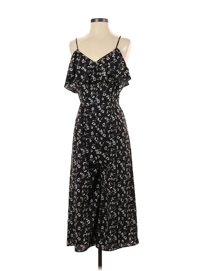 Pre-owned Joa Jumpsuit In Black