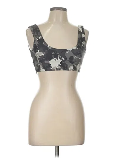 Pre-owned J.o.a. Los Angeles Sports Bra In Gray