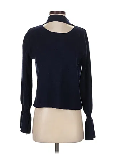 Pre-owned Joa Pullover Sweater In Blue