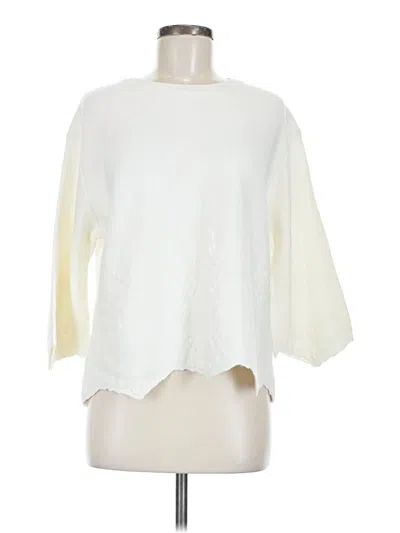 Pre-owned Joa Pullover Sweater In Ivory