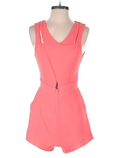 Pre-owned Joa Romper In Pink