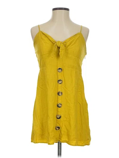 Pre-owned Joa Sleeveless Blouse In Yellow