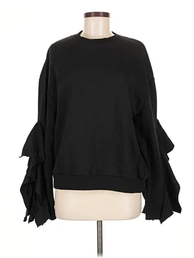 Pre-owned Joa Sweatshirt In Black