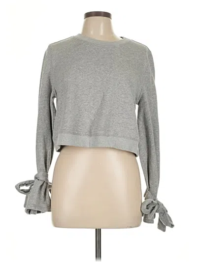 Pre-owned Joa Sweatshirt In Gray