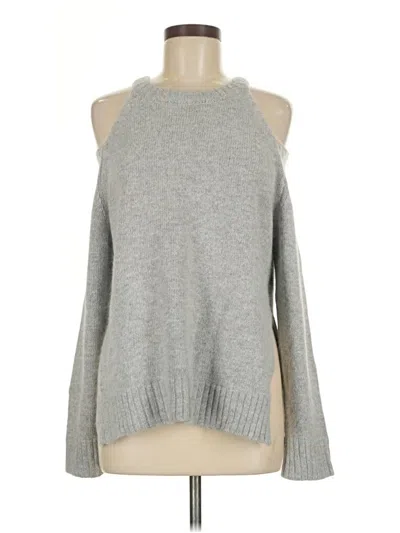 Pre-owned Joa Turtleneck Sweater In Gray