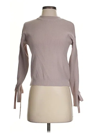 Pre-owned Joa Turtleneck Sweater In Tan