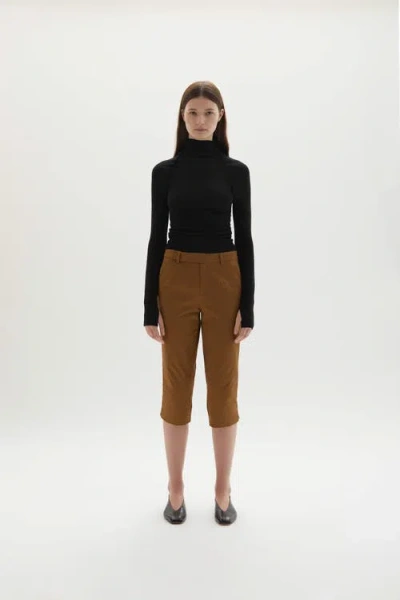 Joaen Sara Capri Pants In Brown