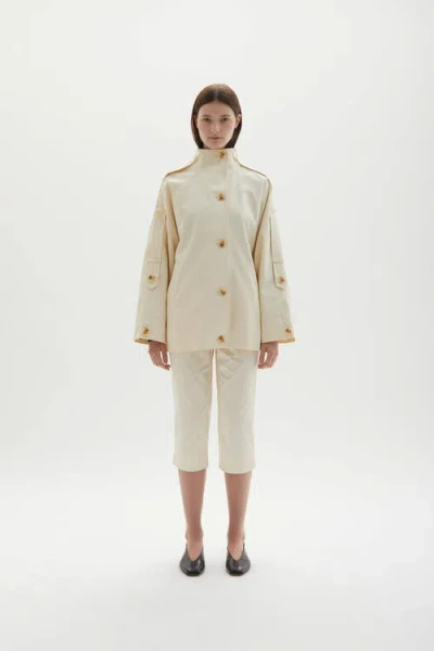 Joaen Sara Trench In Gold