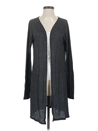 Pre-owned Joah Brown Cardigan Sweater In Gray