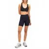 Joah Brown Cross Back Top In Sueded Onyx In Black