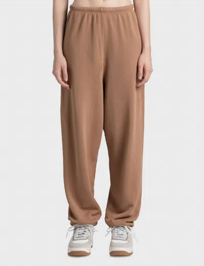 Joah Brown Oversized Pull-on Jogger In Terracotta In Brown