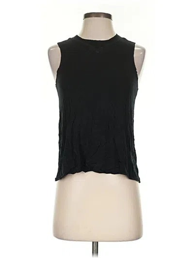 Pre-owned Joah Brown Sleeveless T-shirt In Black