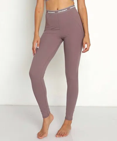 Joah Brown Sports Leggings In Mauve